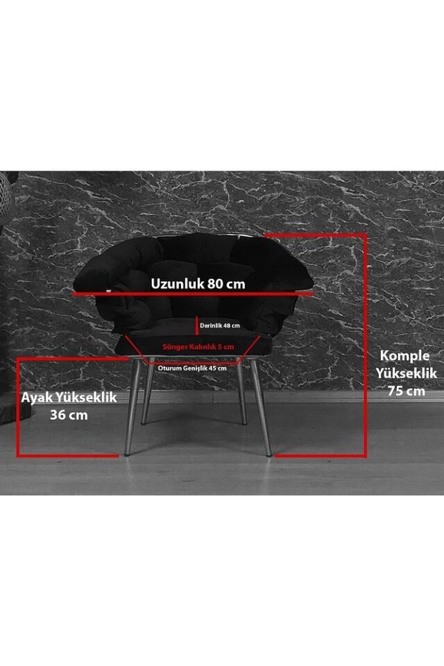 Tekli Gold Kaplama - Kahverengi Döşeme | Balon Çay Seti | Balkon Koltuk | Berjer | Balkon Çay Seti